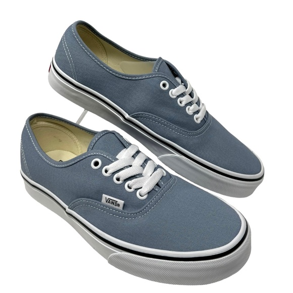 Vans Shoes - VANS Authentic Sneakers Skate Low Top Women's Size Dusty Blue Canvas VN000CRTDSB
